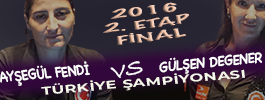 Ayşegül FENDİ – Gülşen DEGENER| 2016 Türkiye Şampiyonası 2. Etap Final